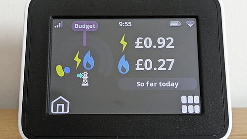 Stock photo of a smart meter