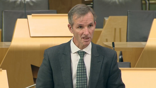 Liam McArthur MSP speaking in the Scottish Parliament