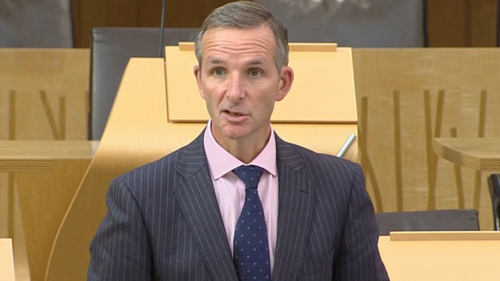 Liam McArthur speaking in the Scottish Parliament